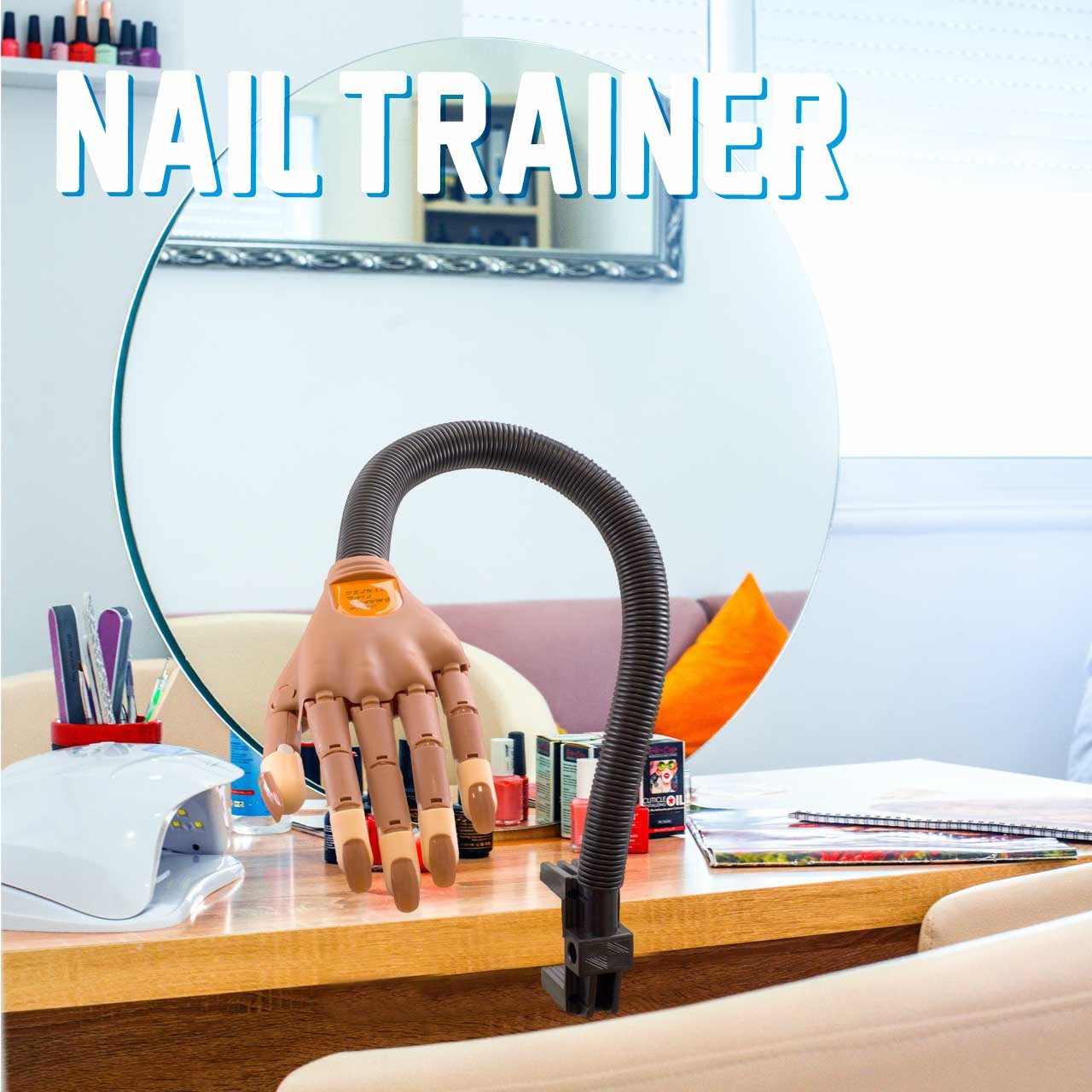 Nail-Trainer Übungshand für die Nagelausbildung