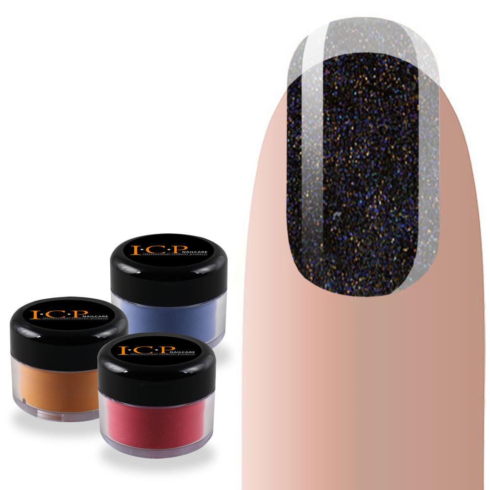 Acryl Color BLACK GLITTER POWDER 10g