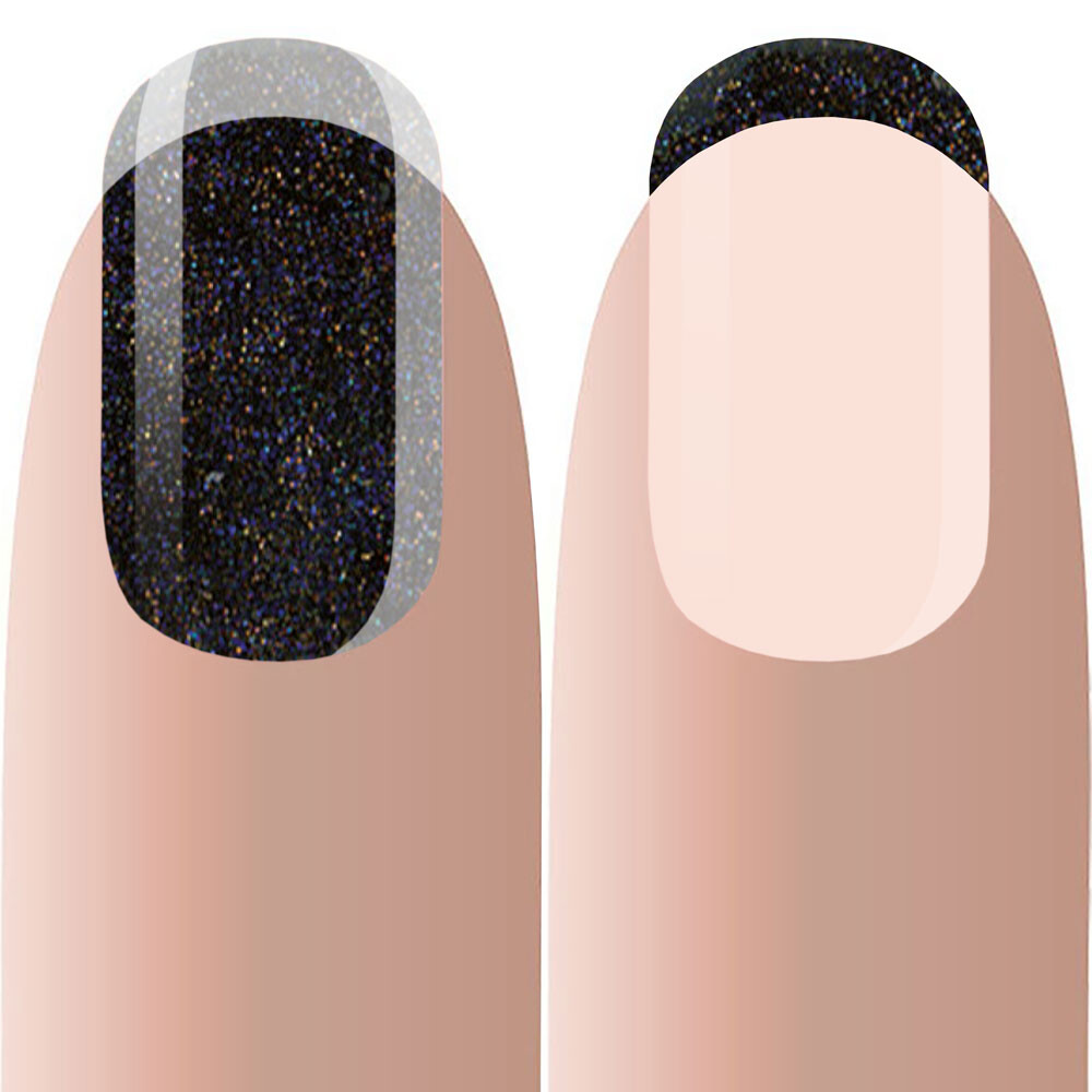 Acryl Color BLACK GLITTER POWDER 10g