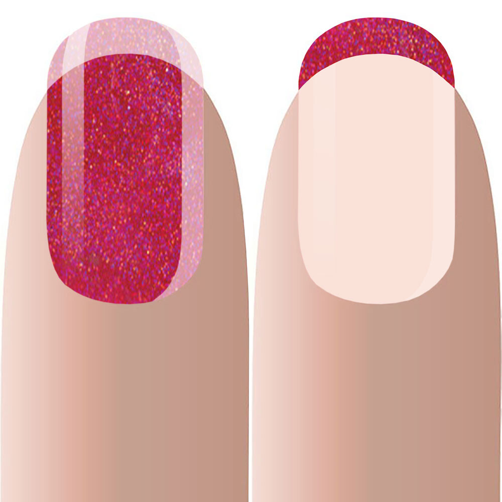 Acryl Color PURPLISH RED GLITTER 10g