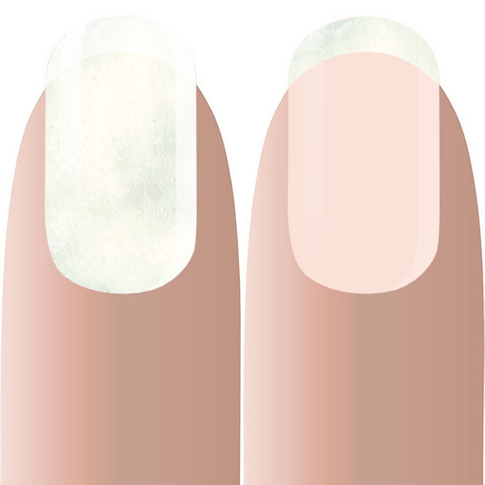 Acryl Color WHITE GLITTER 10g
