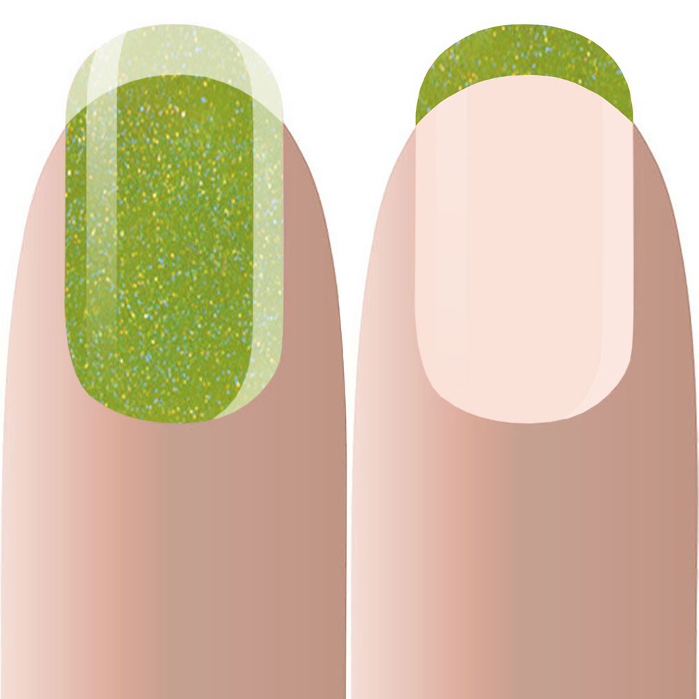 Acryl Color GREEN GLITTER 10g