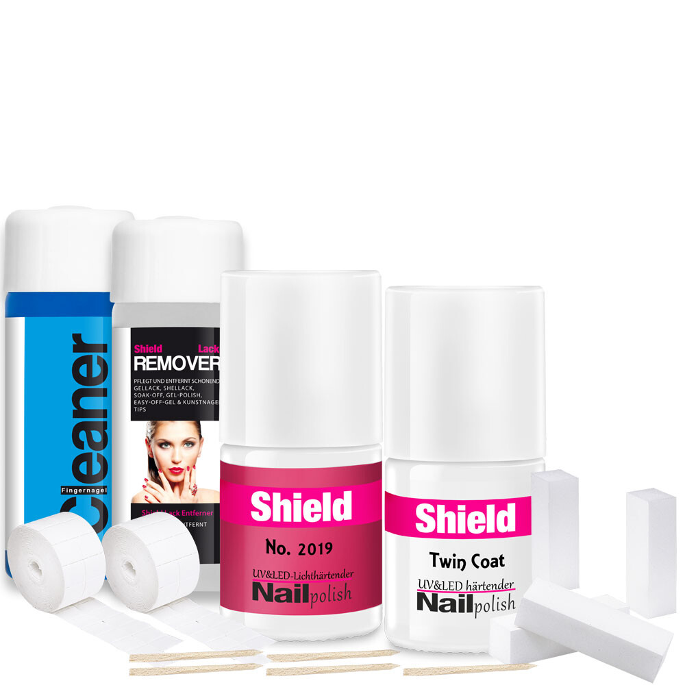 Einsteigerset Gel-Nagellack Shield Lack