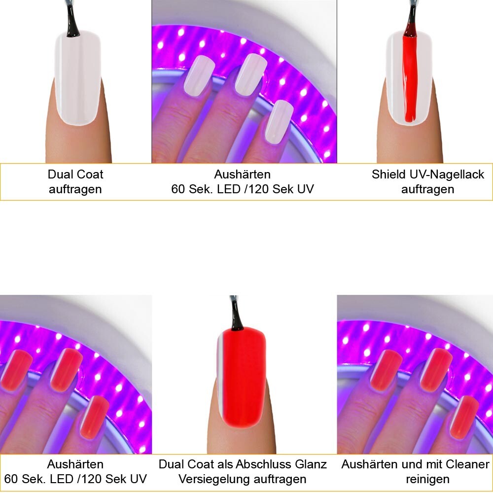 Gel-Lack - Shield Lack - LED & UV-Nagellack