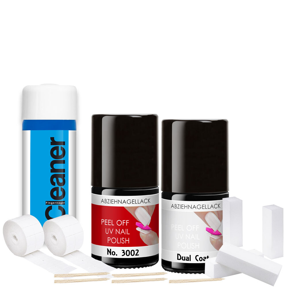 Einsteigerset Peel Off / Abzieh Nagellack