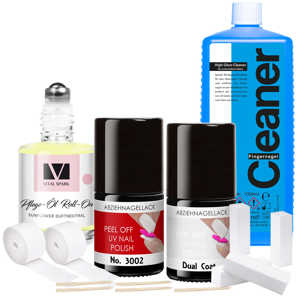 Starter Set Peel Off / Abzieh-Nagellack