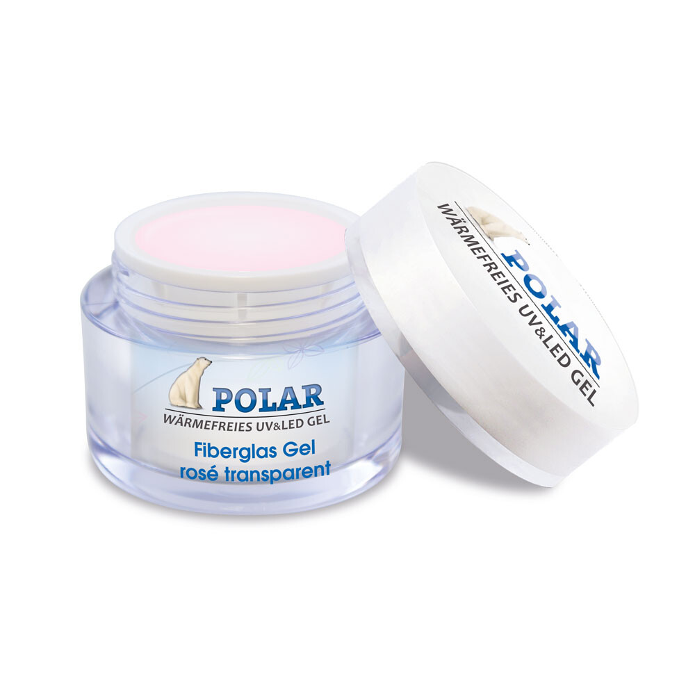 Fiberglas Gel rosé transparent 25ml