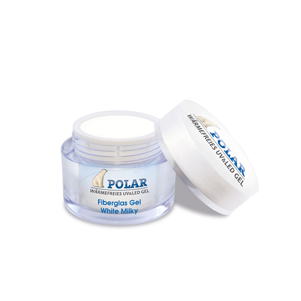Fiberglas Gel white milky 5ml