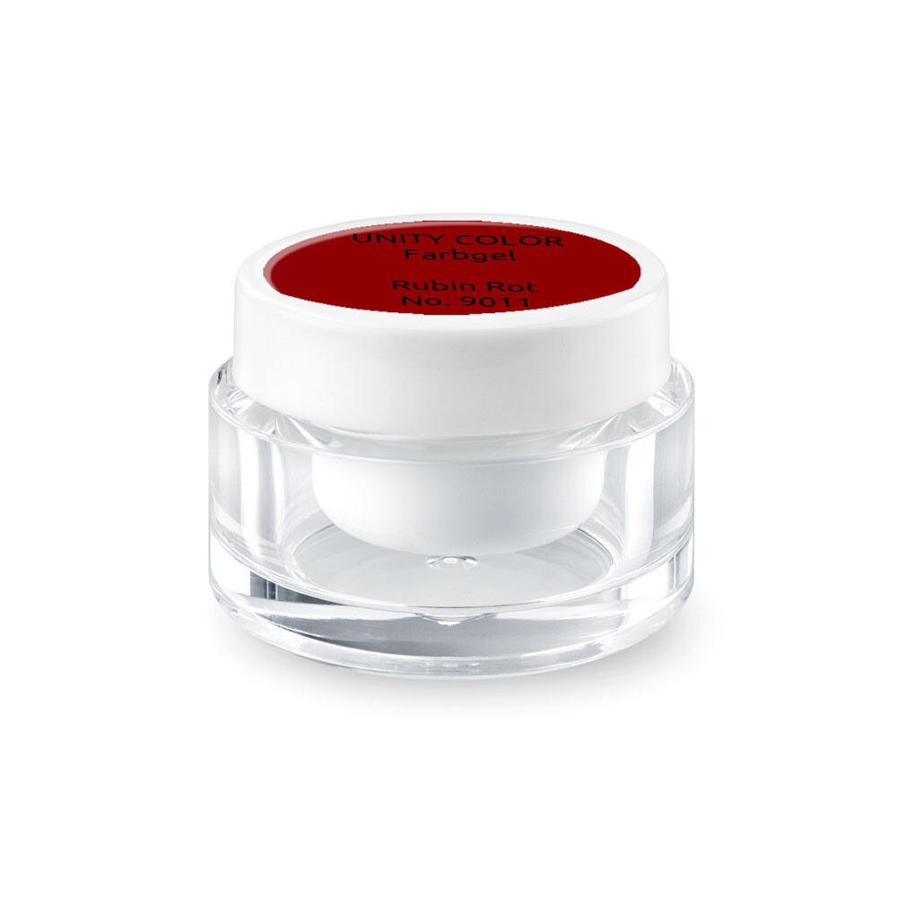 Premium Farbgel UNITY COLOR Rubin Rot