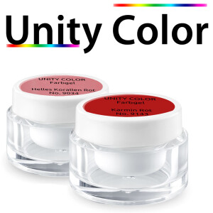 Premium Farbgel UNITY COLOR Rubin Rot