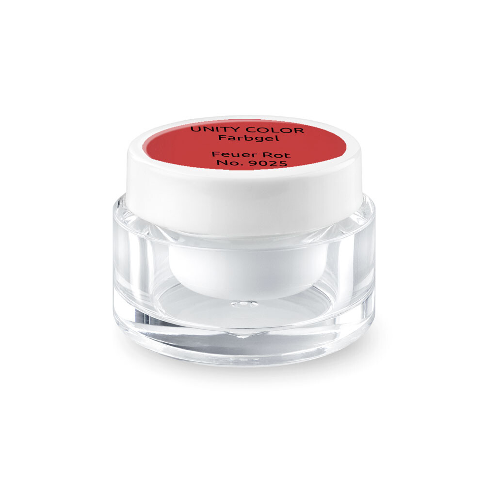 Premium Farbgel UNITY COLOR Feuer Rot