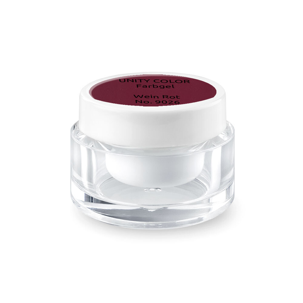 Premium Farbgel UNITY COLOR Wein Rot