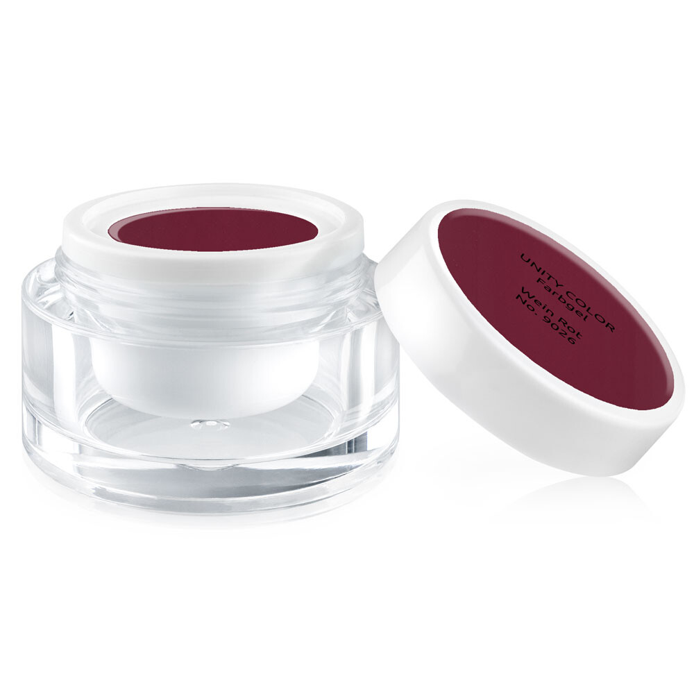Premium Farbgel UNITY COLOR Wein Rot
