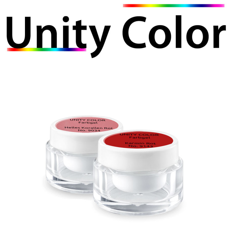 Premium Farbgel UNITY COLOR Anthrazit Glitter