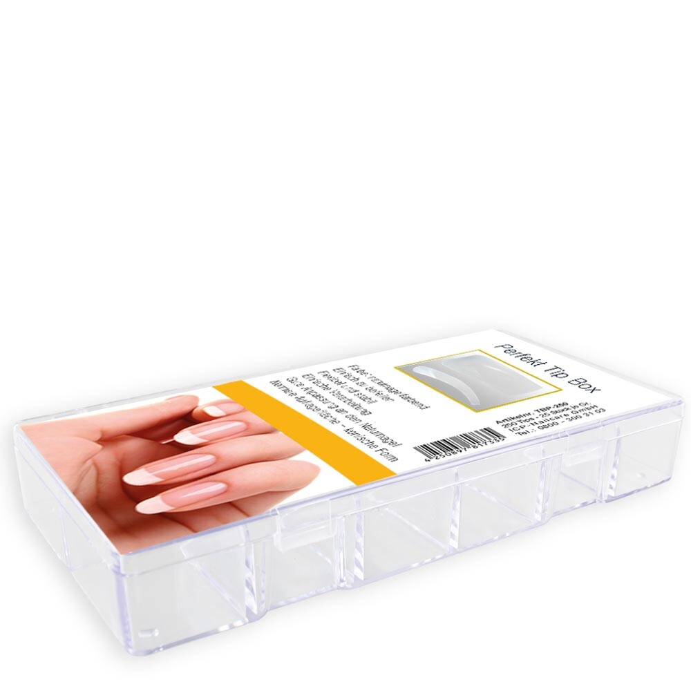 Nageltip-Box - 250er - Typ: Perfekt-Tip