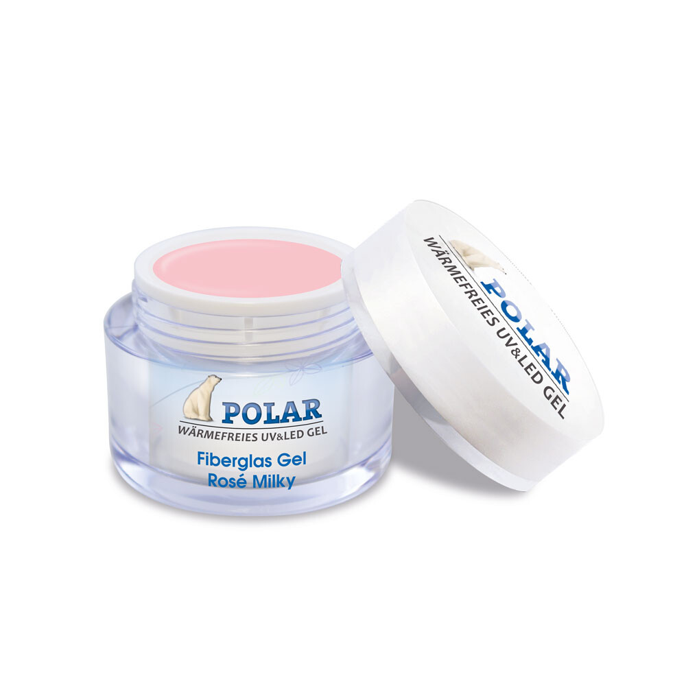 Fiberglas Gel rosé milky 15ml