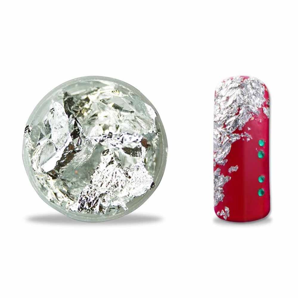 Blatt Folie Silber und Gold