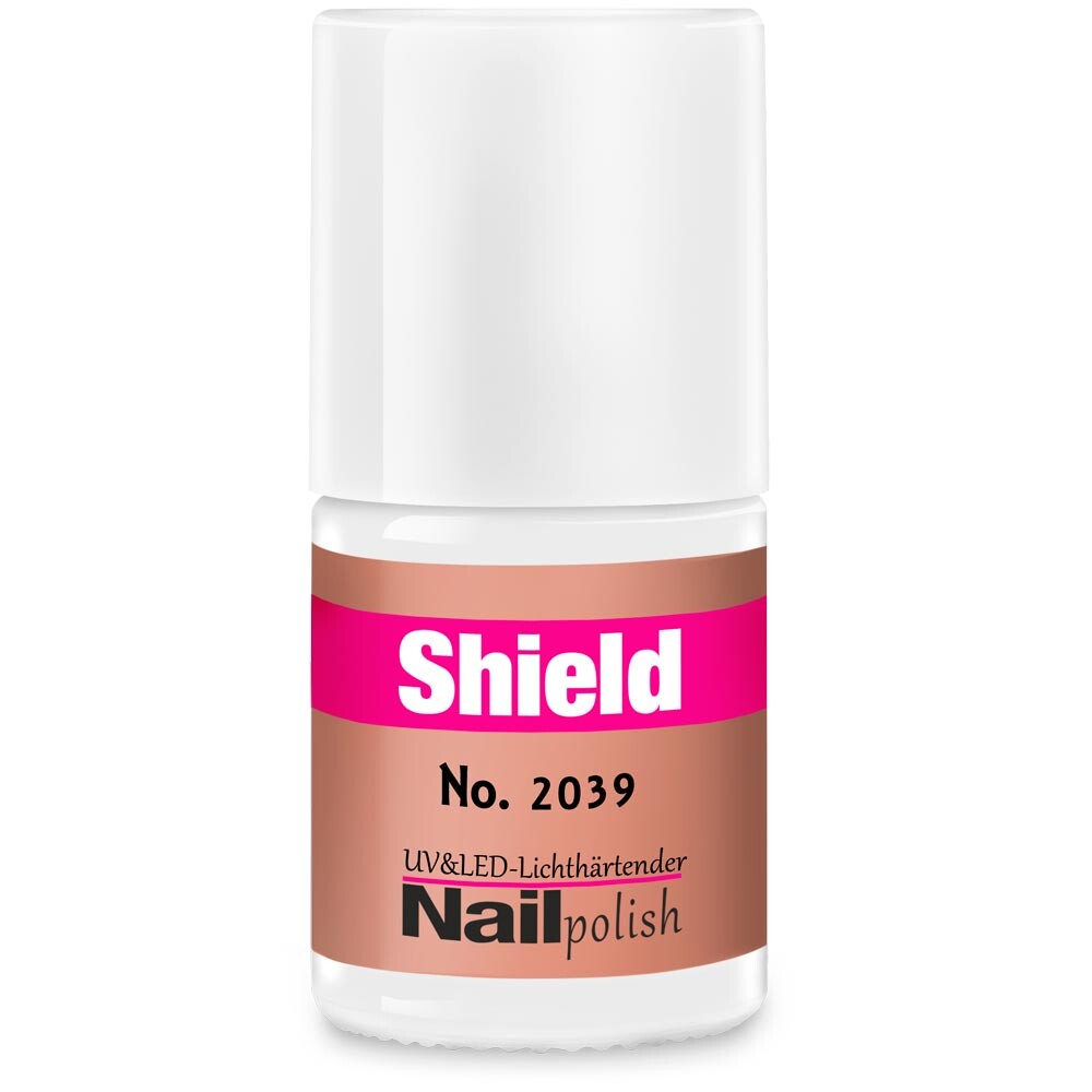 Gel-Lack - Shield Lack - LED & UV-Nagellack Light-Koralle 2039