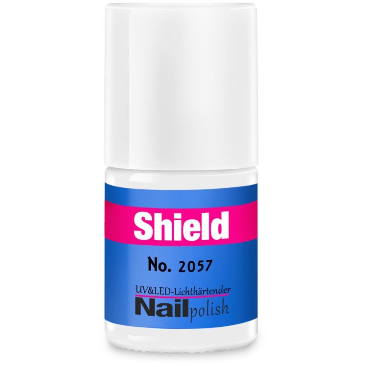 Gel-Lack - Shield Lack - LED & UV-Nagellack Neon-Blau 2057