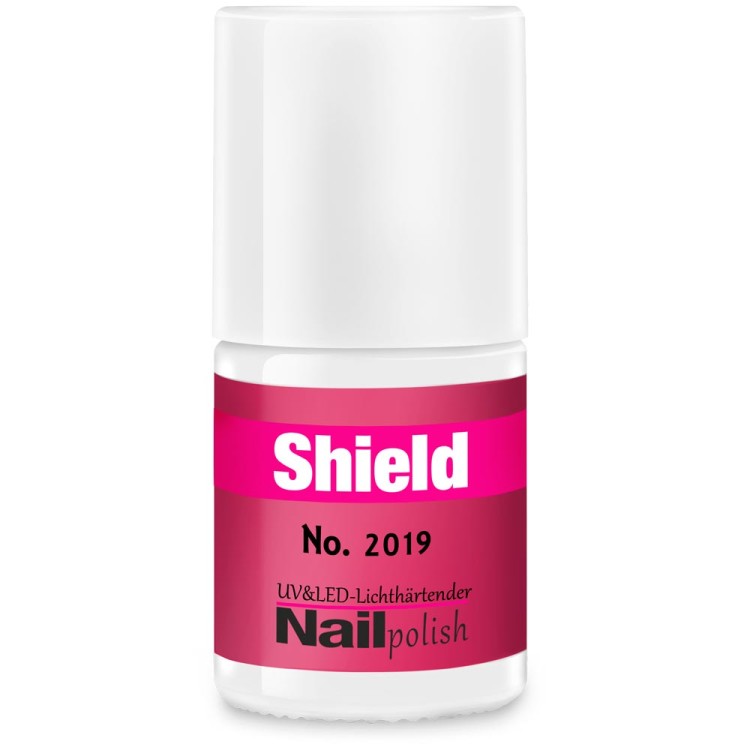 Gel-Lack - Shield Lack - LED & UV-Nagellack Pure-Red 2019