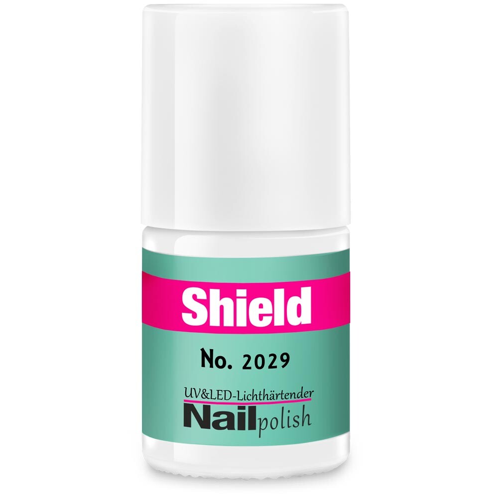 Gel-Lack - Shield Lack - LED & UV-Nagellack Türkis 2029
