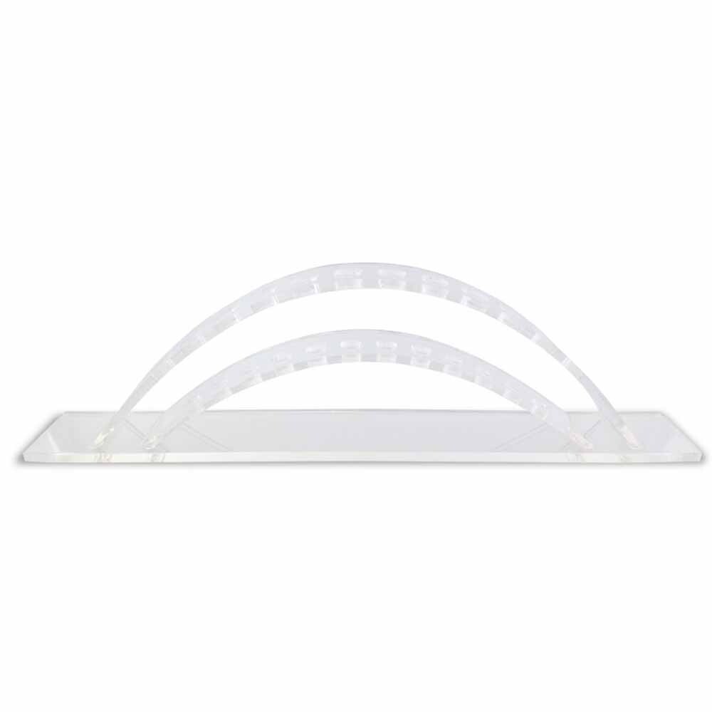 Acryl Pinsel Display halbrund