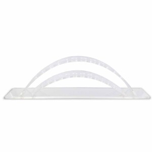 Acryl Pinsel Display halbrund