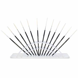 Acryl Pinsel Display halbrund
