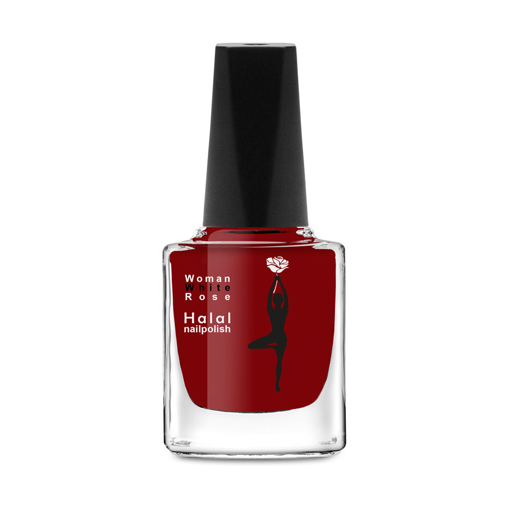 Nagellack Halal Woman White Rose Farbe Nr. 02