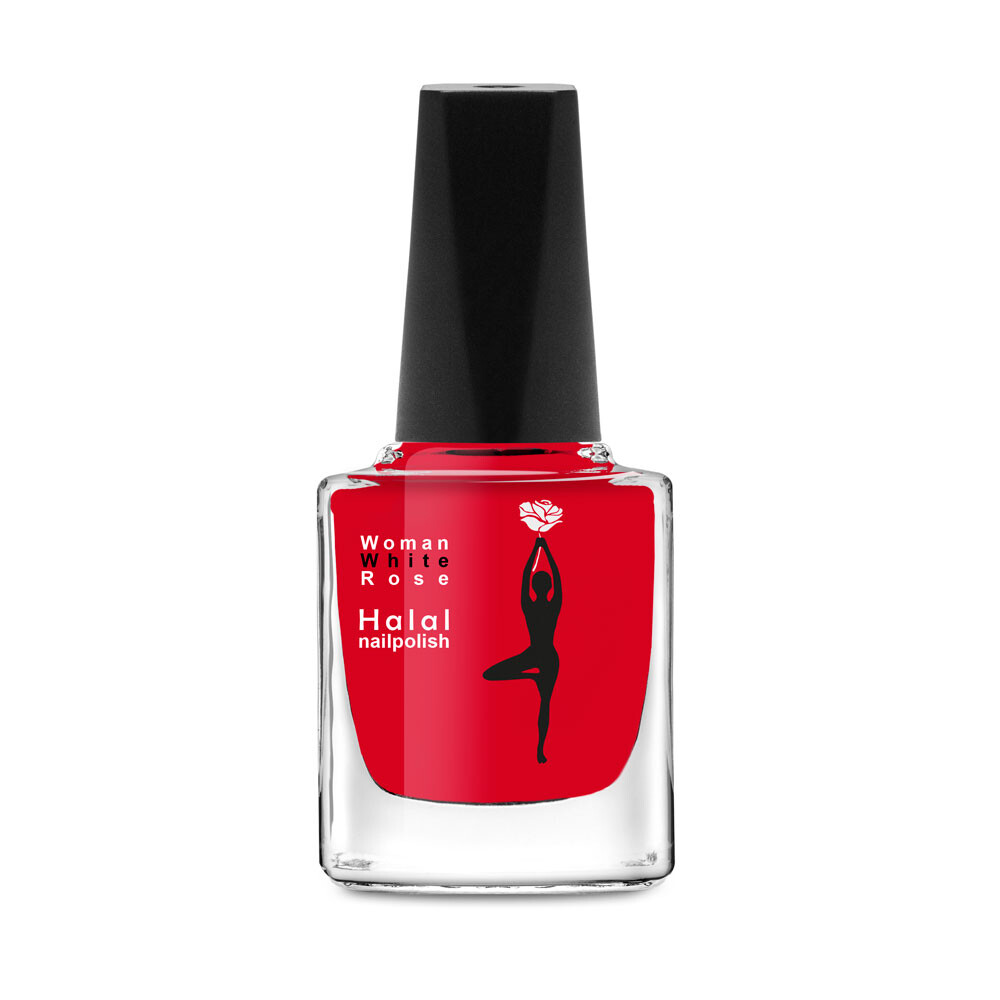 Nagellack Halal Woman White Rose Farbe Nr. 12
