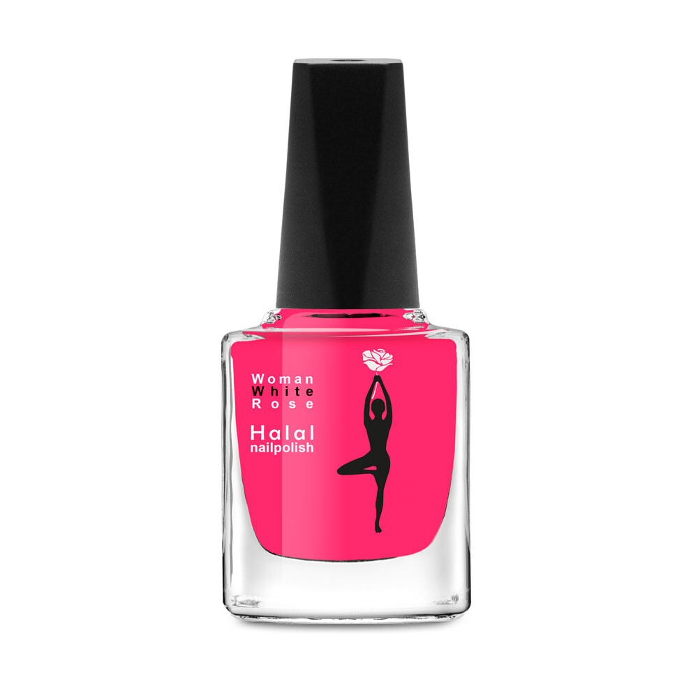 Nagellack Halal Woman White Rose Farbe Nr. 13