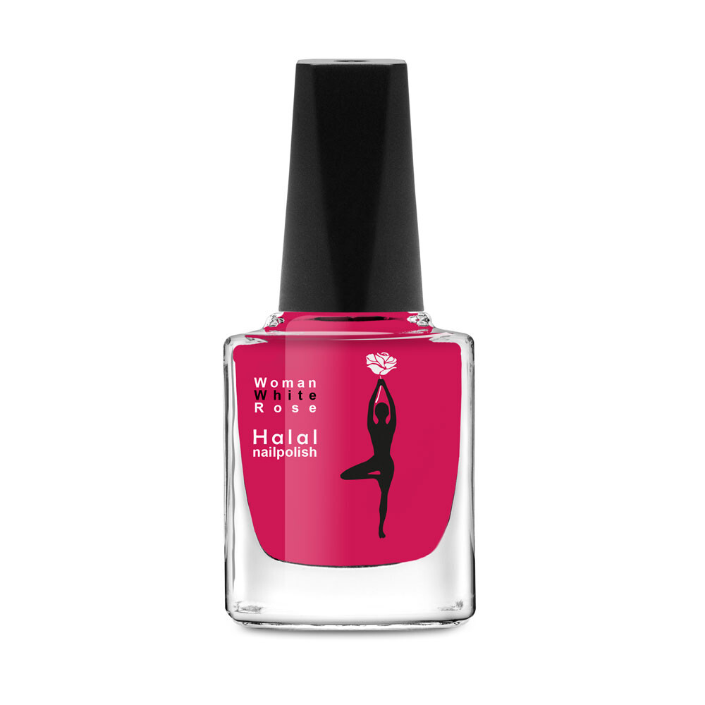 Nagellack Halal Woman White Rose Farbe Nr. 17