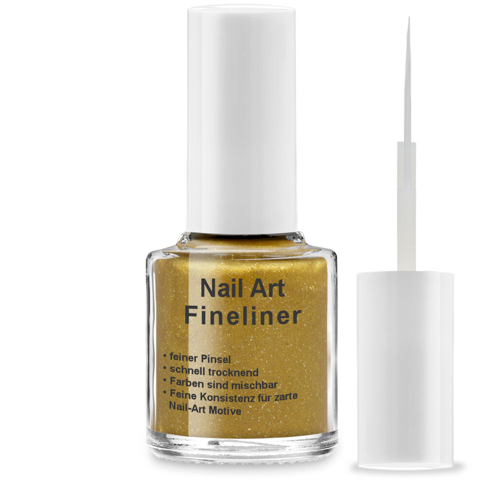 Nailart Fineliner Nr. 5006 - Glitter Finegold