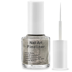 Nailart Fineliner Nr. 5008 - Glitter Dark Silber
