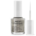 Nailart Fineliner Nr. 5008 - Glitter Dark Silber