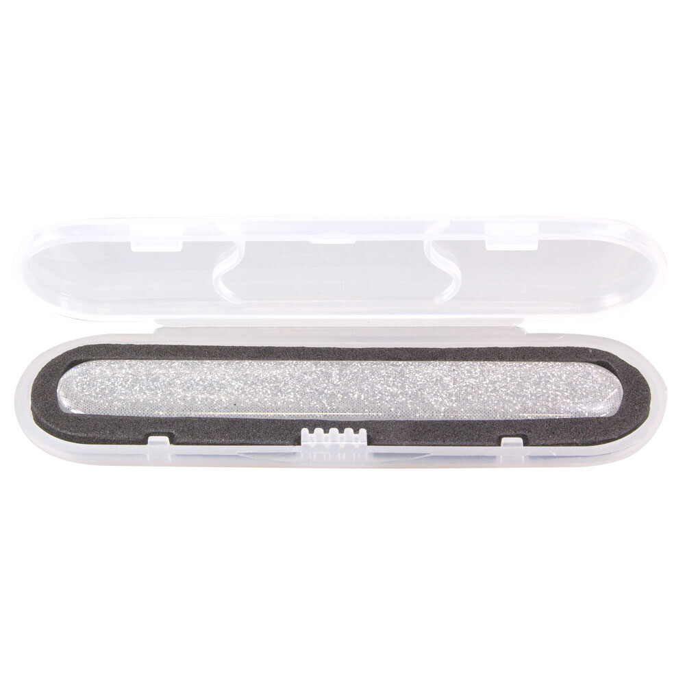 Nano Glas Feile silber Glitzer zum Formen und Polieren