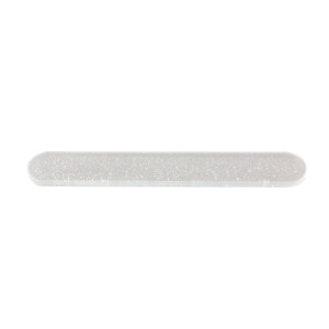 Nano Glas Feile silber Glitzer zum Formen und Polieren