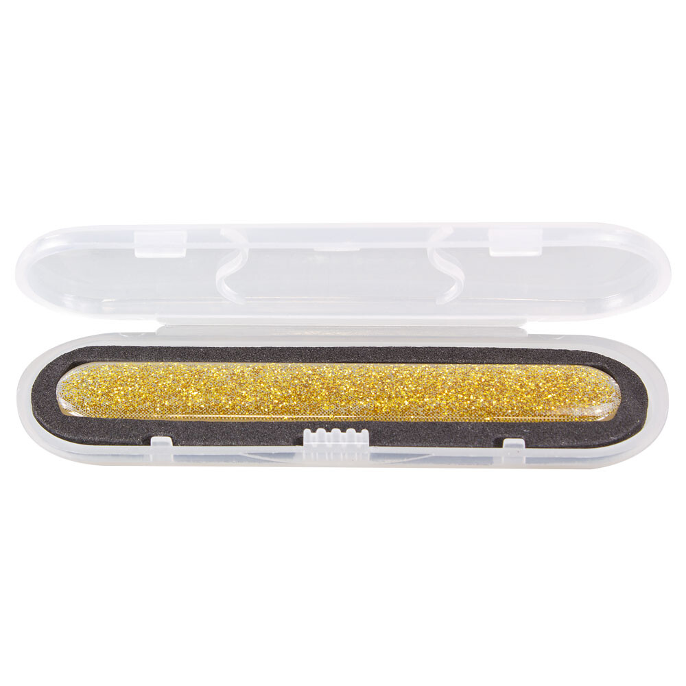 Nano Glas Feile gold Glitzer zum Formen und Polieren