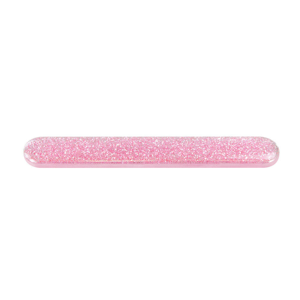 Nano Glas Feile pink Glitzer zum Formen und Polieren