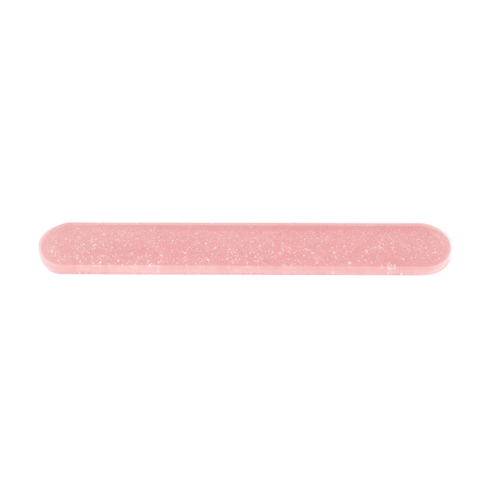 Nano Glas Feile pink Glitzer zum Formen und Polieren