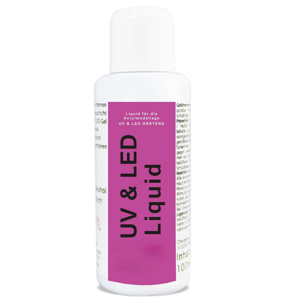 Acryl Liquid 500ml - UVA&LED Licht trocknend - Pulverflüssigkeit
