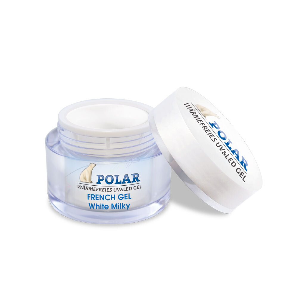 French Gel Polar White Milky 15ml