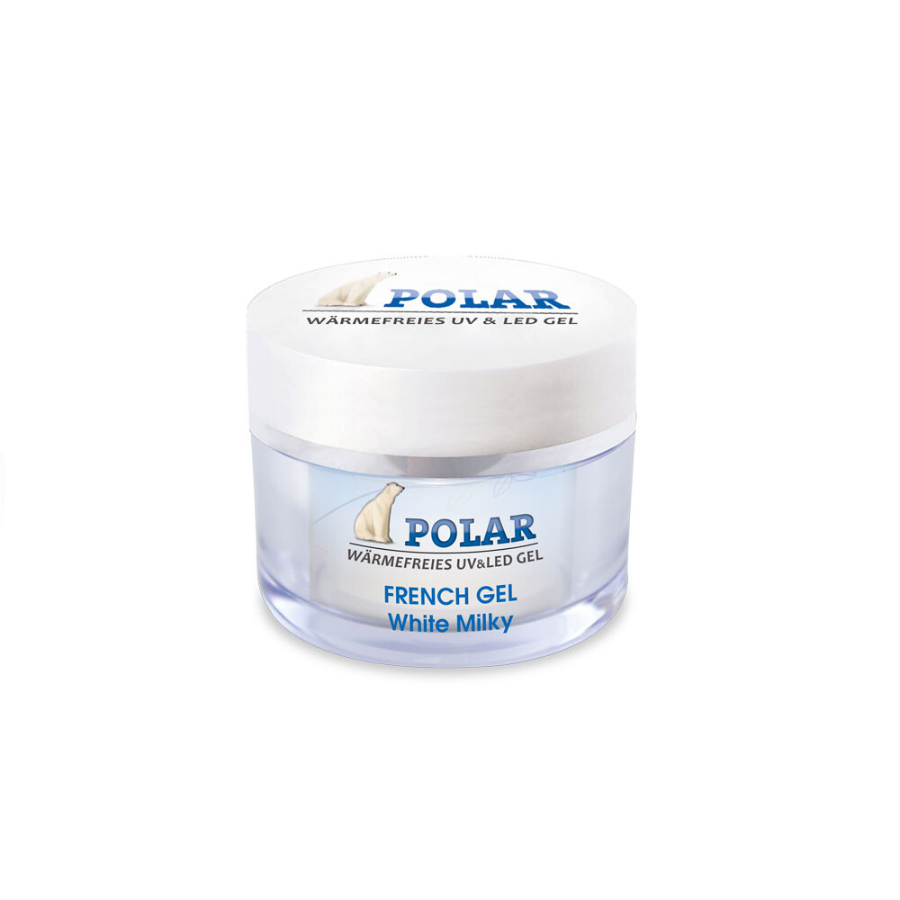French Gel Polar White Milky 15ml