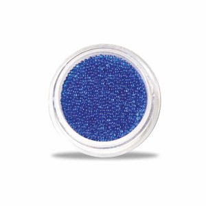 Micro Perlen Clear Color Blue