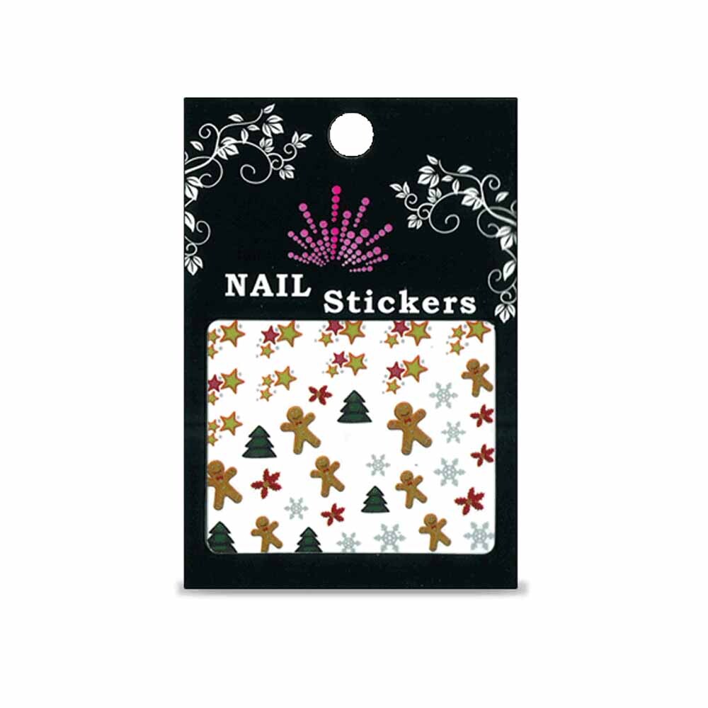 Sticker mit Nailart Weihnachtsmotiv 1101