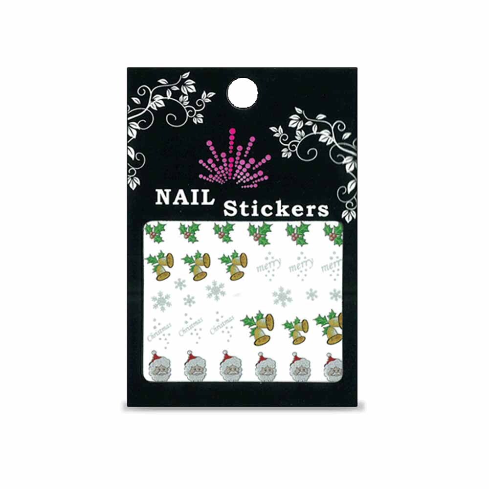 Sticker mit Nailart Weihnachtsmotiv 1104
