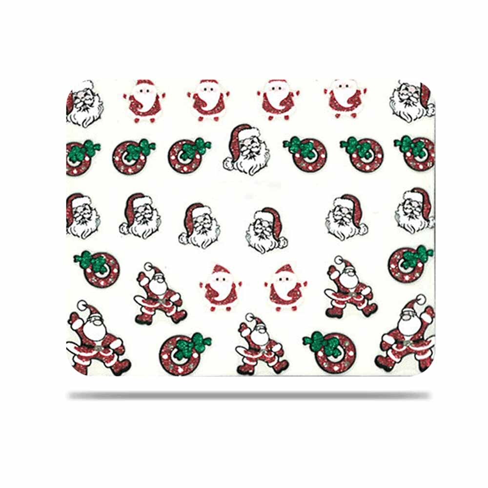 Sticker mit Nailart Weihnachtsmotiv 1203