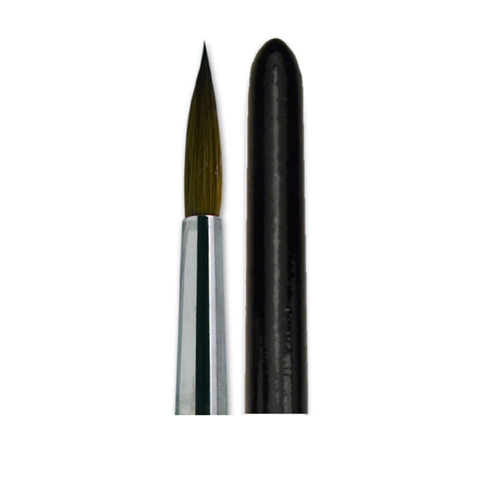 Acryl Pinsel Rotmarder Haar Nr 10 spitz