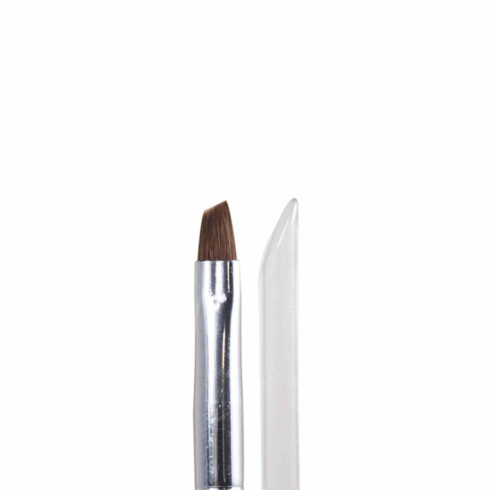 Star Naildesign Pinsel Größe 4 – Flach & Schräg, Synthetisch, Ideal Für UV-Gel Und Acryl