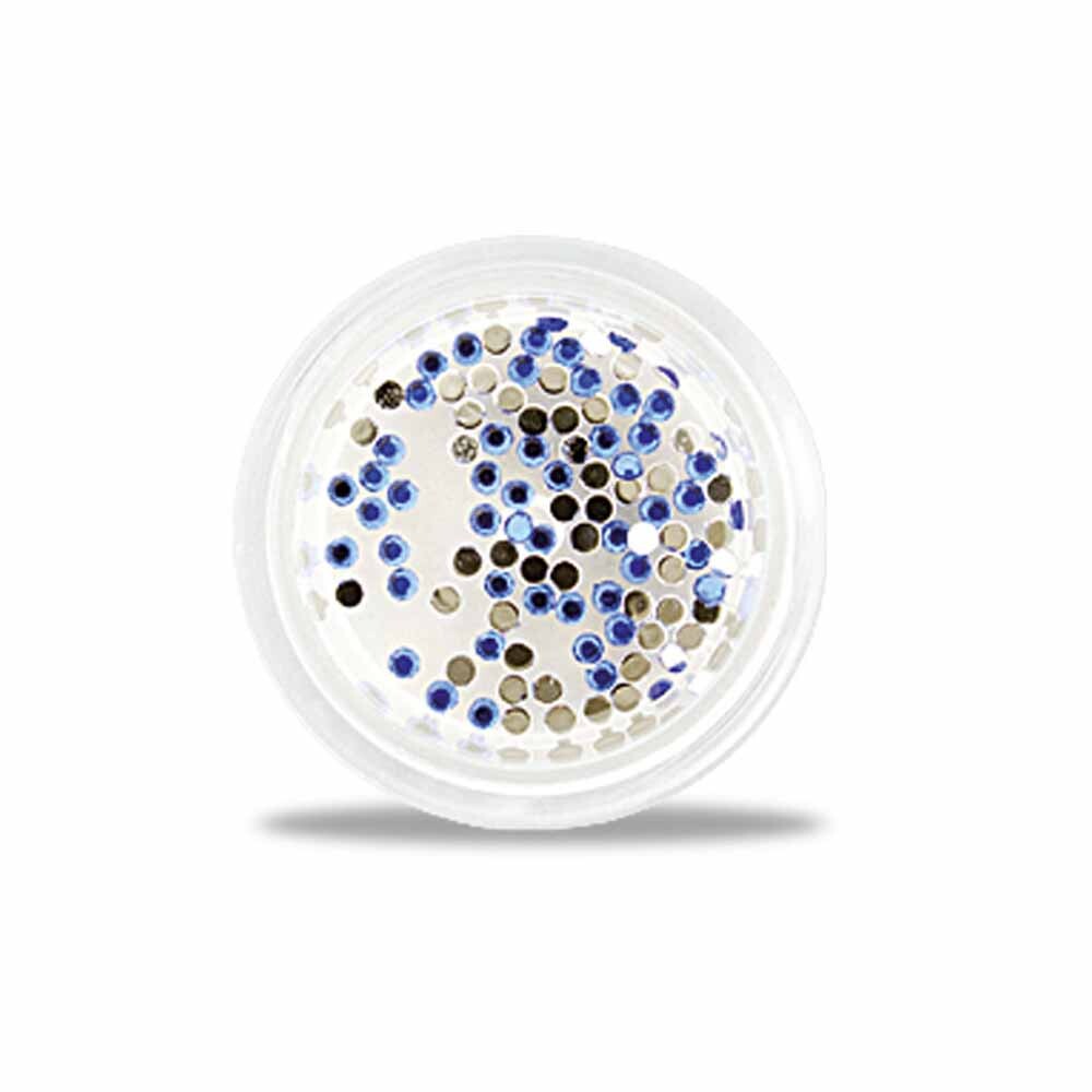 Strasssteine rund 2,5mm royal blau